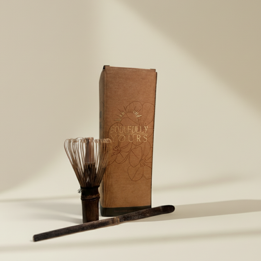 Bamboo Matcha Whisk & Scoop Set